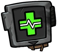 Crude Max Health Chip Level 1